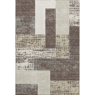 Piper Looms Mayfield Rectangles AMF941 Brown Machine Washable Area Rug main image