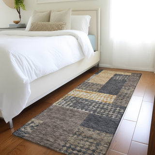 Piper Looms Mayfield Rectangles AMF941 Coffee Machine Washable Area Rug Runner Lifestyle Image Feature
