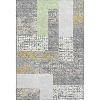 Piper Looms Mayfield Rectangles AMF941 Gray Machine Washable Area Rug main image