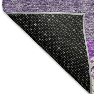 Piper Looms Mayfield Rectangles AMF941 Lavender Machine Washable Area Rug Backing Image