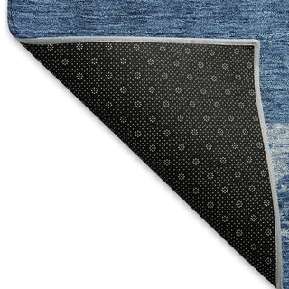 Piper Looms Mayfield Rectangles AMF941 Navy Machine Washable Area Rug Backing Image