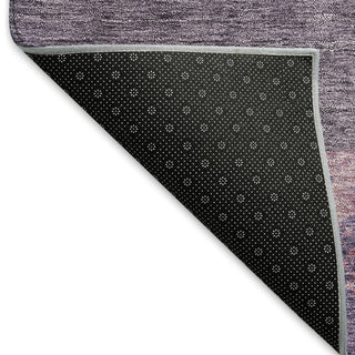 Piper Looms Mayfield Rectangles AMF941 Purple Machine Washable Area Rug Backing Image