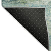 Piper Looms Mayfield Abstract AMF942 Aloe Machine Washable Area Rug Backing Image