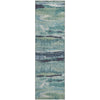 Piper Looms Mayfield Abstract AMF942 Aloe Machine Washable Area Rug Runner Main Image