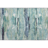Piper Looms Mayfield Abstract AMF942 Aloe Machine Washable Area Rug Scatter Main Image