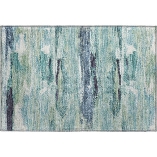 Piper Looms Mayfield Abstract AMF942 Aloe Machine Washable Area Rug Scatter Main Image