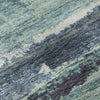 Piper Looms Mayfield Abstract AMF942 Aloe Machine Washable Area Rug Swatch Image