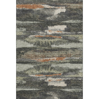 Piper Looms Mayfield Abstract AMF942 Charcoal Machine Washable Area Rug main image