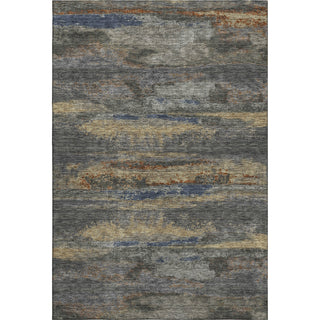 Piper Looms Mayfield Abstract AMF942 Graphite Machine Washable Area Rug main image