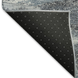 Piper Looms Mayfield Abstract AMF942 Gray Machine Washable Area Rug Backing Image