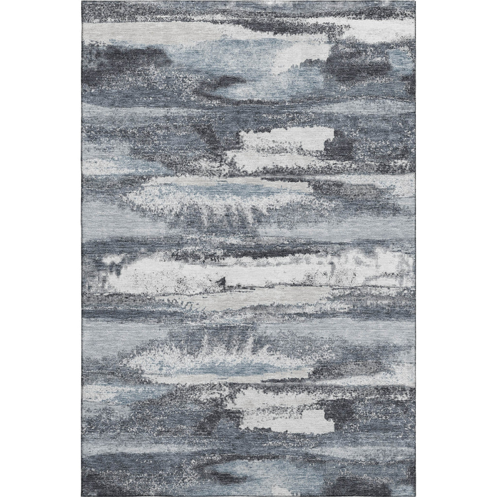 Piper Looms Mayfield Abstract AMF942 Gray Machine Washable Area Rug main image