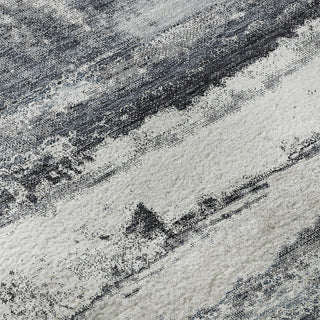 Piper Looms Mayfield Abstract AMF942 Gray Machine Washable Area Rug Swatch Image