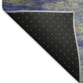 Piper Looms Mayfield Abstract AMF942 Lavender Machine Washable Area Rug Backing Image