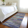 Piper Looms Mayfield Abstract AMF942 Lavender Machine Washable Area Rug Runner Lifestyle Image Feature