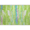 Piper Looms Mayfield Abstract AMF942 Lime Machine Washable Area Rug Scatter Main Image