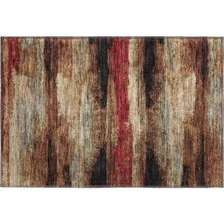 Piper Looms Mayfield Abstract AMF942 Mocha Machine Washable Area Rug Scatter Main Image