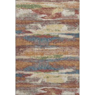 Piper Looms Mayfield Abstract AMF942 Paprika Machine Washable Area Rug main image