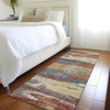 Piper Looms Mayfield Abstract AMF942 Paprika Machine Washable Area Rug Runner Lifestyle Image Feature