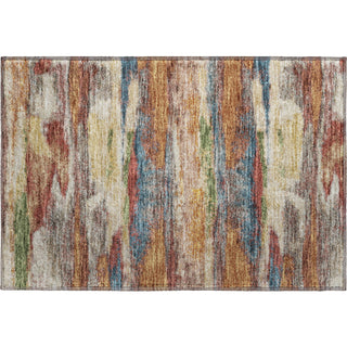 Piper Looms Mayfield Abstract AMF942 Paprika Machine Washable Area Rug Scatter Main Image