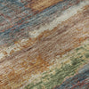Piper Looms Mayfield Abstract AMF942 Paprika Machine Washable Area Rug Swatch Image