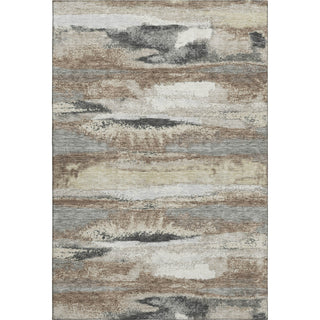Piper Looms Mayfield Abstract AMF942 Taupe Machine Washable Area Rug main image