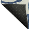 Piper Looms Mayfield Geometric AMF943 Blue Machine Washable Area Rug Backing Image