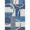 Piper Looms Mayfield Geometric AMF943 Blue Machine Washable Area Rug main image