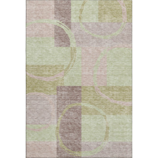 Piper Looms Mayfield Geometric AMF943 Blush Machine Washable Area Rug main image