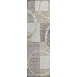Piper Looms Mayfield Geometric AMF943 Ivory Machine Washable Area Rug Runner Main Image