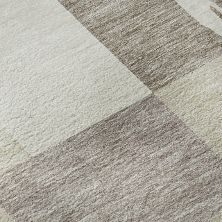 Piper Looms Mayfield Geometric AMF943 Ivory Machine Washable Area Rug Swatch Image