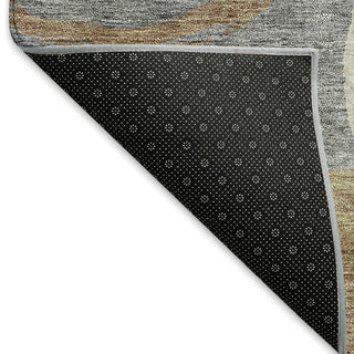 Piper Looms Mayfield Geometric AMF943 Pewter Machine Washable Area Rug Backing Image