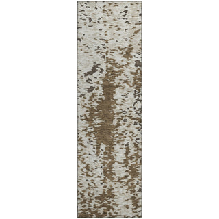 Piper Looms Mayfield Abstract AMF944 Brown Machine Washable Area Rug Runner Main Image
