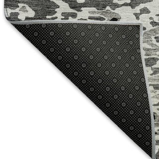 Piper Looms Mayfield Abstract AMF944 Gray Machine Washable Area Rug Backing Image