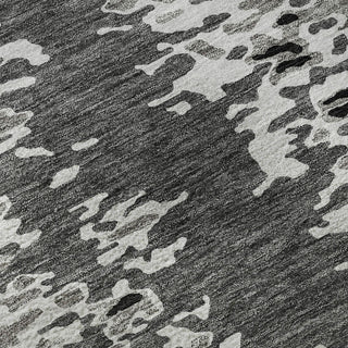 Piper Looms Mayfield Abstract AMF944 Gray Machine Washable Area Rug Swatch Image