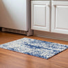 Piper Looms Mayfield Abstract AMF944 Navy Machine Washable Area Rug Scatter Lifestyle Image Feature