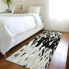 Piper Looms Mayfield Abstract AMF945 Black Machine Washable Area Rug Runner Lifestyle Image Feature