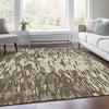 Piper Looms Mayfield Abstract AMF945 Brown Machine Washable Area Rug Lifestyle Image Feature