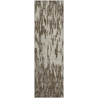 Piper Looms Mayfield Abstract AMF945 Brown Machine Washable Area Rug Runner Main Image