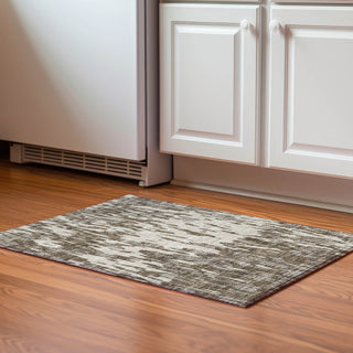 Piper Looms Mayfield Abstract AMF945 Brown Machine Washable Area Rug Scatter Lifestyle Image Feature
