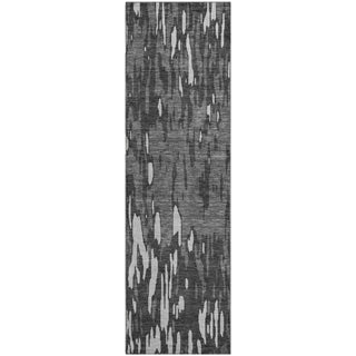 Piper Looms Mayfield Abstract AMF945 Gray Machine Washable Area Rug Runner Main Image