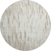 Piper Looms Mayfield Abstract AMF945 Ivory Machine Washable Area Rug Round Main Image