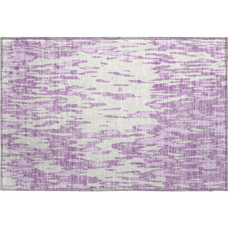 Piper Looms Mayfield Abstract AMF945 Lavender Machine Washable Area Rug Scatter Main Image