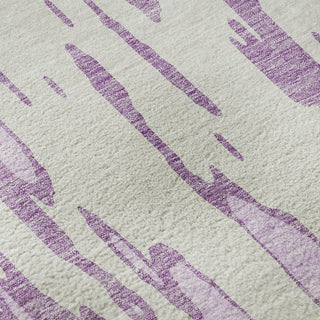 Piper Looms Mayfield Abstract AMF945 Lavender Machine Washable Area Rug Swatch Image