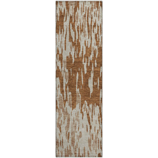 Piper Looms Mayfield Abstract AMF945 Paprika Machine Washable Area Rug Runner Main Image