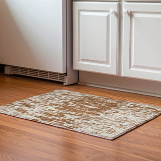 Piper Looms Mayfield Abstract AMF945 Paprika Machine Washable Area Rug Scatter Lifestyle Image Feature