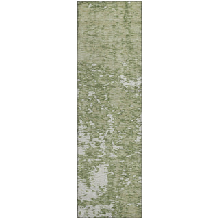 Piper Looms Mayfield Abstract AMF946 Aloe Machine Washable Area Rug Runner Main Image