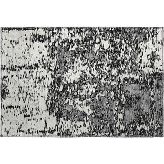 Piper Looms Mayfield Abstract AMF946 Black Machine Washable Area Rug Scatter Main Image