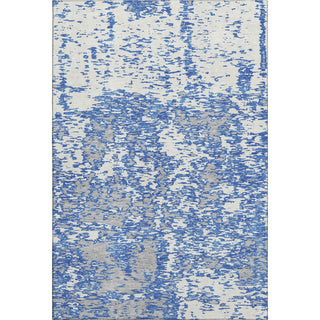 Piper Looms Mayfield Abstract AMF946 Blue Machine Washable Area Rug main image
