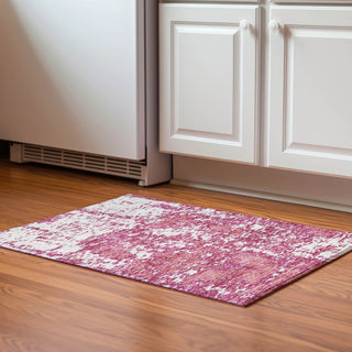 Piper Looms Mayfield Abstract AMF946 Blush Machine Washable Area Rug Scatter Lifestyle Image Feature