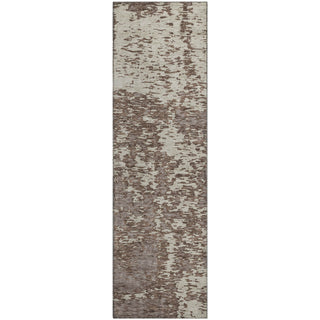 Piper Looms Mayfield Abstract AMF946 Brown Machine Washable Area Rug Runner Main Image